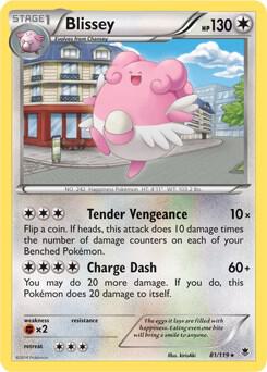 Blissey 081/119 — Miscellaneous Cards & Products (English Pokémon TCG card)