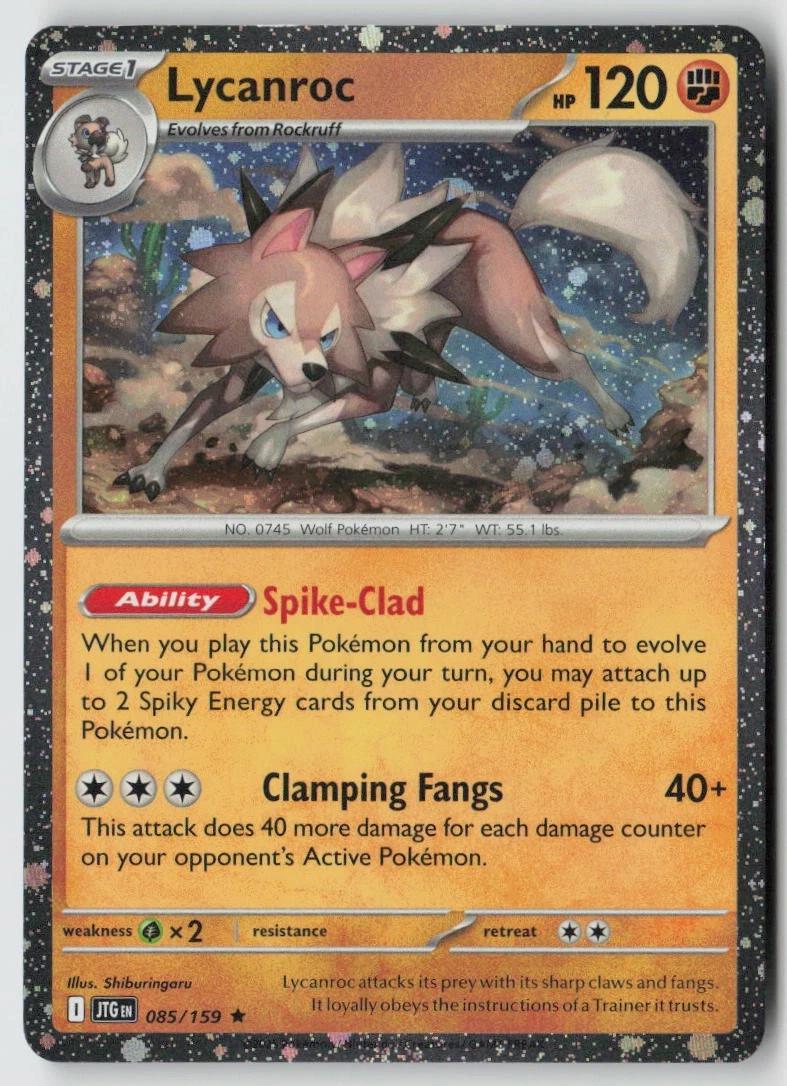 Lycanroc 085/159 — Miscellaneous Cards & Products (English Pokémon TCG card)