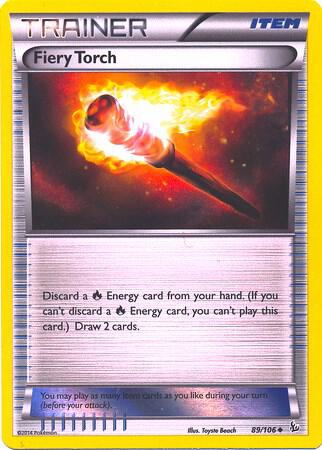 Fiery Torch 089/106 — Miscellaneous Cards & Products (English Pokémon TCG card)
