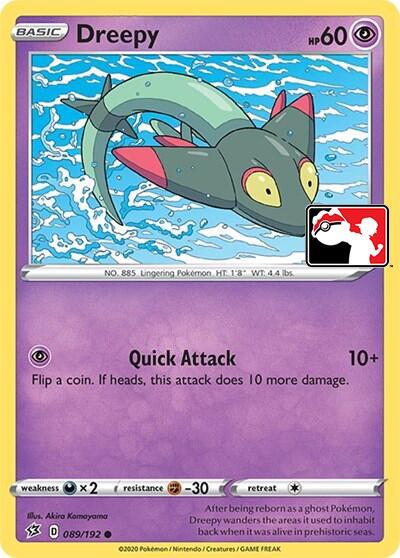 Dreepy (Library Exclusive) 089/192 — Miscellaneous Cards & Products (English Pokémon TCG card)