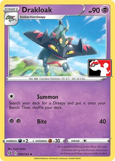 Drakloak (Library Exclusive) 090/192 — Miscellaneous Cards & Products (English Pokémon TCG card)