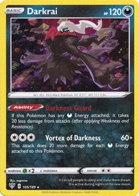 Darkrai 105/189 — Miscellaneous Cards & Products (English Pokémon TCG card)