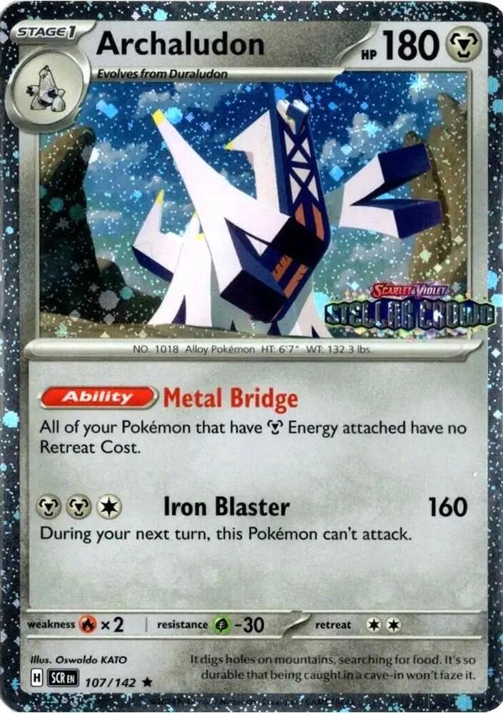 Archaludon 107/142 — Miscellaneous Cards & Products (English Pokémon TCG card)