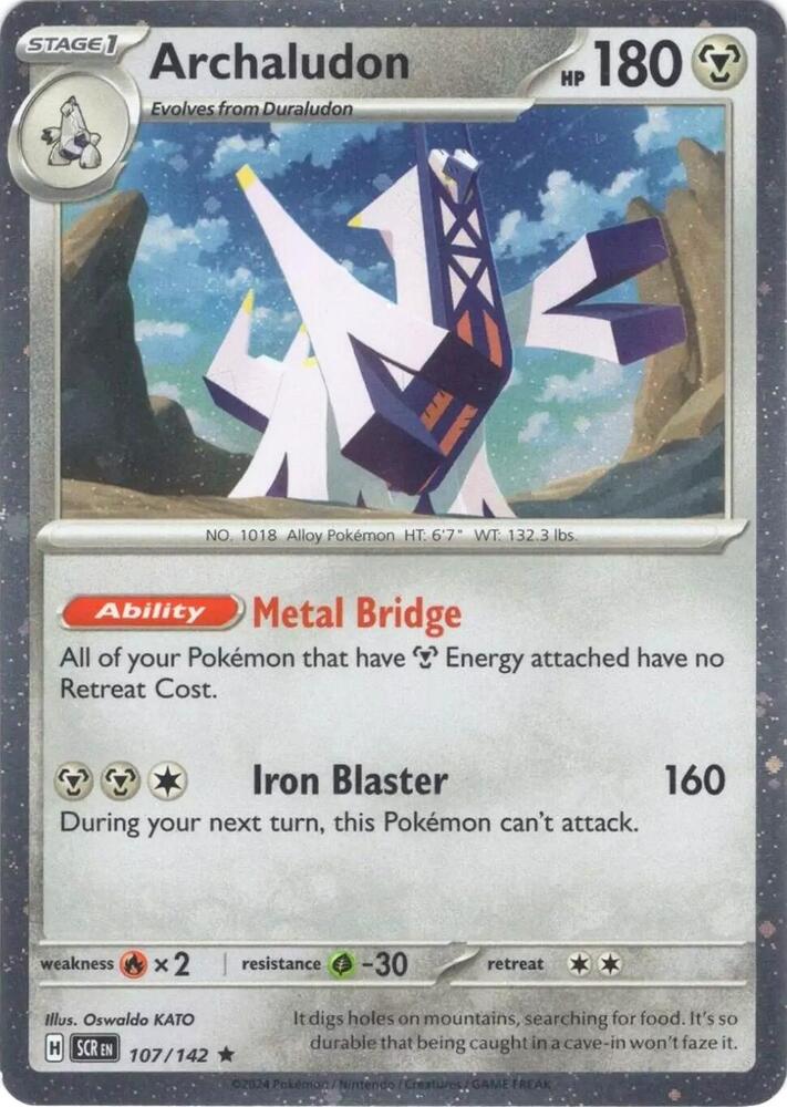 Archaludon 107/142 — Miscellaneous Cards & Products (English Pokémon TCG card)