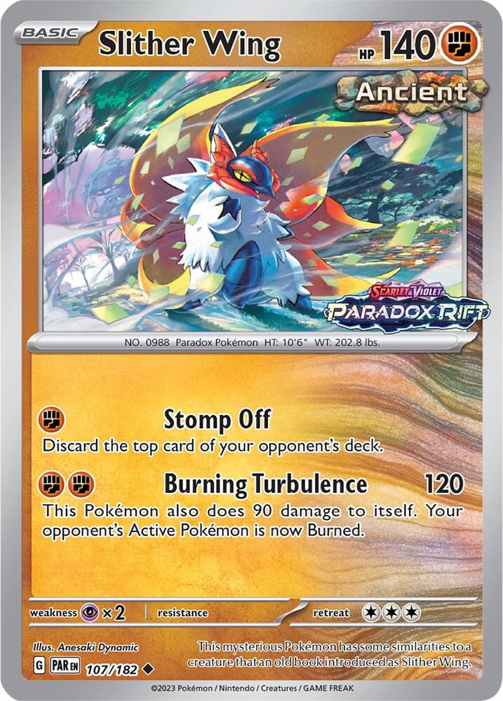 Slither Wing 107/182 — Miscellaneous Cards & Products (English Pokémon TCG card)