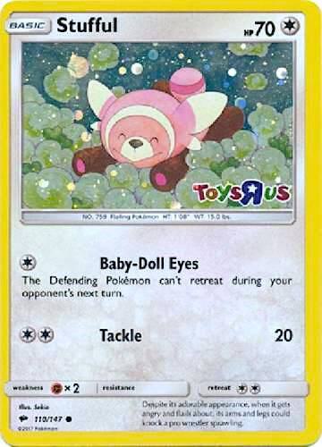 Stufful 110/147 — Miscellaneous Cards & Products (English Pokémon TCG card)