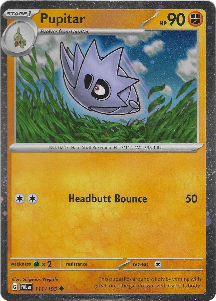 Pupitar 111/193 — Miscellaneous Cards & Products (English Pokémon TCG card)