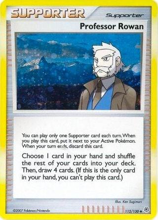 Professor Rowan 112/130 — Miscellaneous Cards & Products (English Pokémon TCG card)