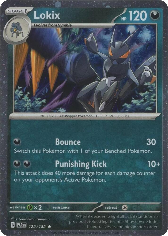 Lokix 122/182 — Miscellaneous Cards & Products (English Pokémon TCG card)