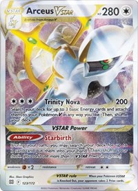Arceus VSTAR 123/172 — Miscellaneous Cards & Products (English Pokémon TCG card)