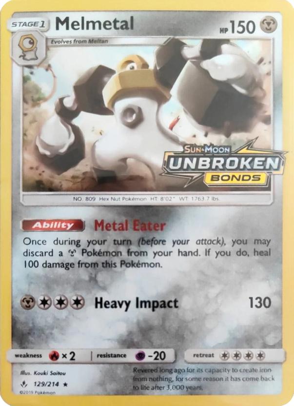 Melmetal 129/214 — Miscellaneous Cards & Products (English Pokémon TCG card)
