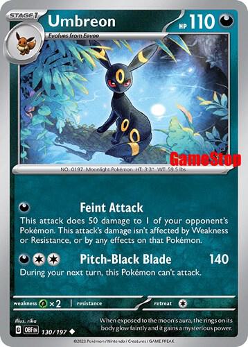 Umbreon 130/197 — Miscellaneous Cards & Products (English Pokémon TCG card)