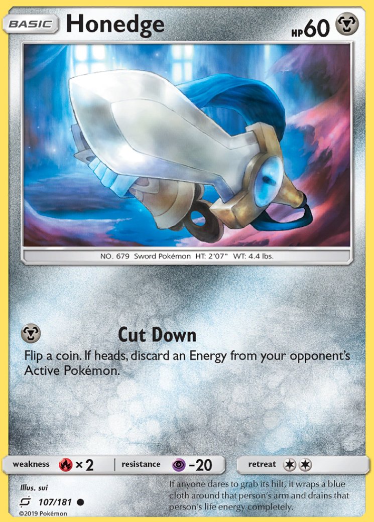 Honedge 131/182 — Miscellaneous Cards & Products (English Pokémon TCG card)