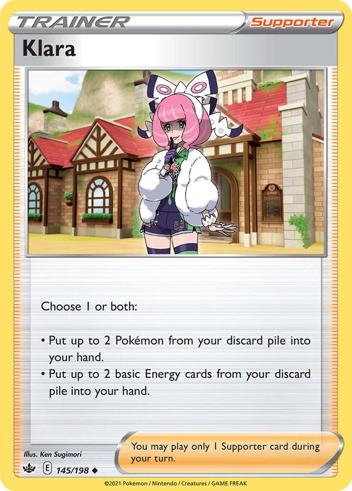 Klara 145/198 — Miscellaneous Cards & Products (English Pokémon TCG card)