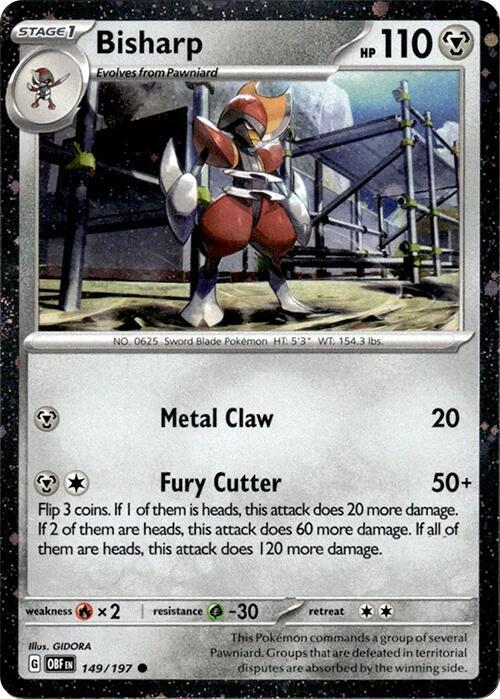 Bisharp 149/197 — Miscellaneous Cards & Products (English Pokémon TCG card)