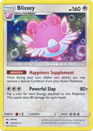 Blissey 153/214 — Miscellaneous Cards & Products (English Pokémon TCG card)