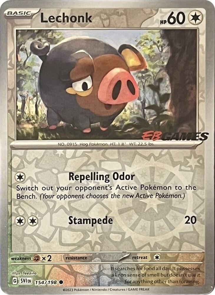 Lechonk 154/198 — Miscellaneous Cards & Products (English Pokémon TCG card)