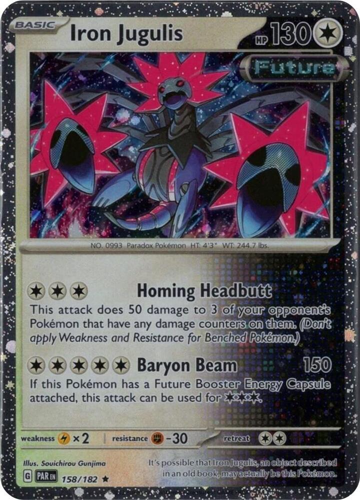 Iron Jugulis 158/182 — Miscellaneous Cards & Products (English Pokémon TCG card)