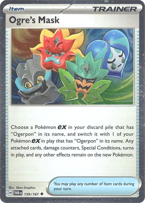 Ogre's Mask 159/167 — Miscellaneous Cards & Products (English Pokémon TCG card)