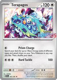 Terapagos 161/191 — Miscellaneous Cards & Products (English Pokémon TCG card)