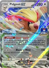 Pidgeot ex 164/197 — Miscellaneous Cards & Products (English Pokémon TCG card)