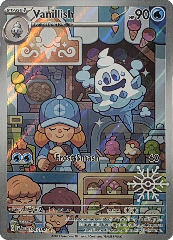 Vanillish 190/182 — Miscellaneous Cards & Products (English Pokémon TCG card)