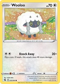 Wooloo 222/264 — Miscellaneous Cards & Products (English Pokémon TCG card)