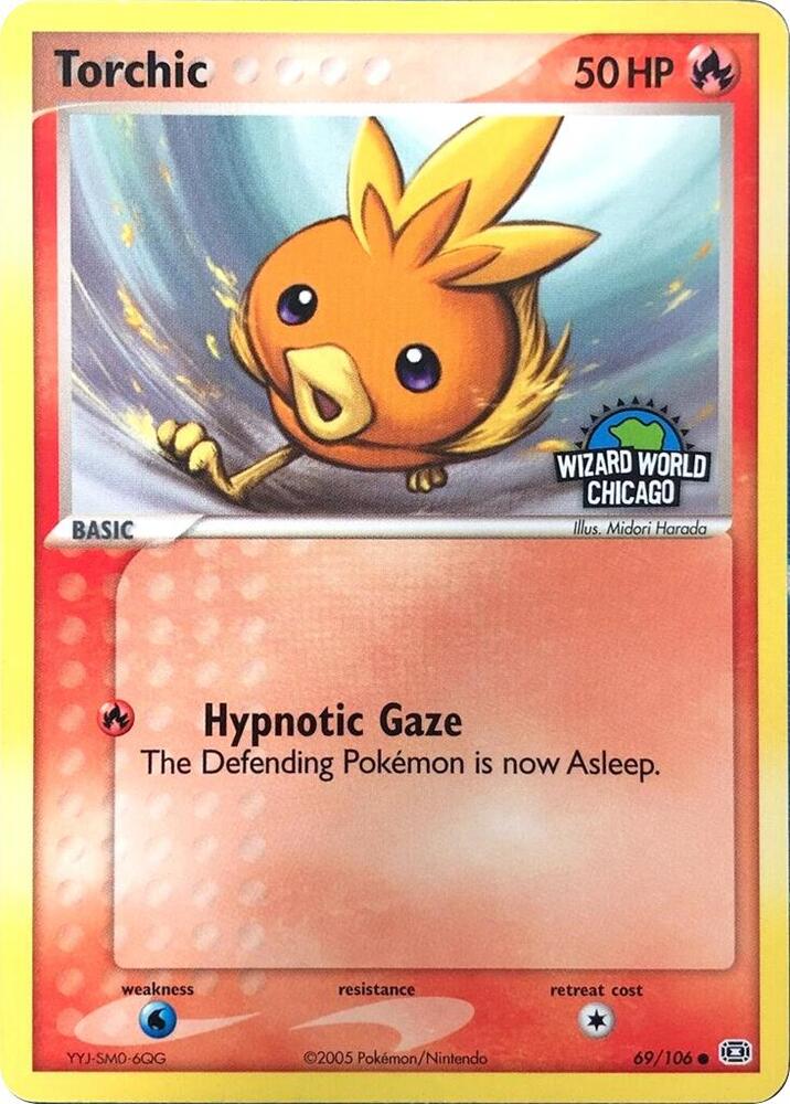 Torchic (Wizard World Chicago) 69/106 — Miscellaneous Cards & Products (English Pokémon TCG card)