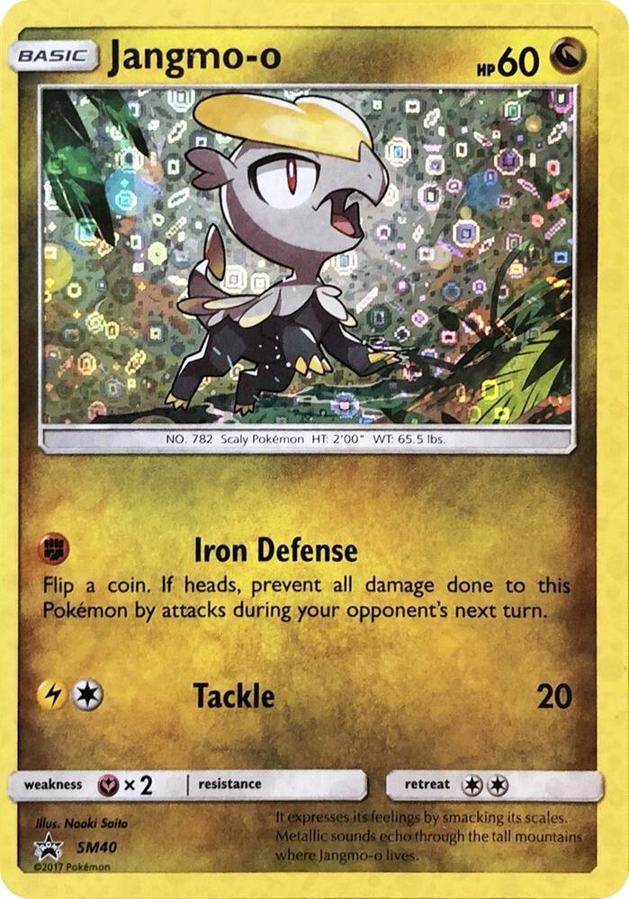 Jangmo-o - SM40 (General Mills Promo) SM40 — Miscellaneous Cards & Products (English Pokémon TCG card)