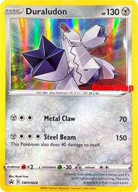Duraludon - SWSH028 (Gamestop Exclusive) SWSH028 — Miscellaneous Cards & Products (English Pokémon TCG card)