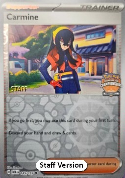 Carmine TWM 145 — Miscellaneous Promos 2 (English Pokémon TCG card)