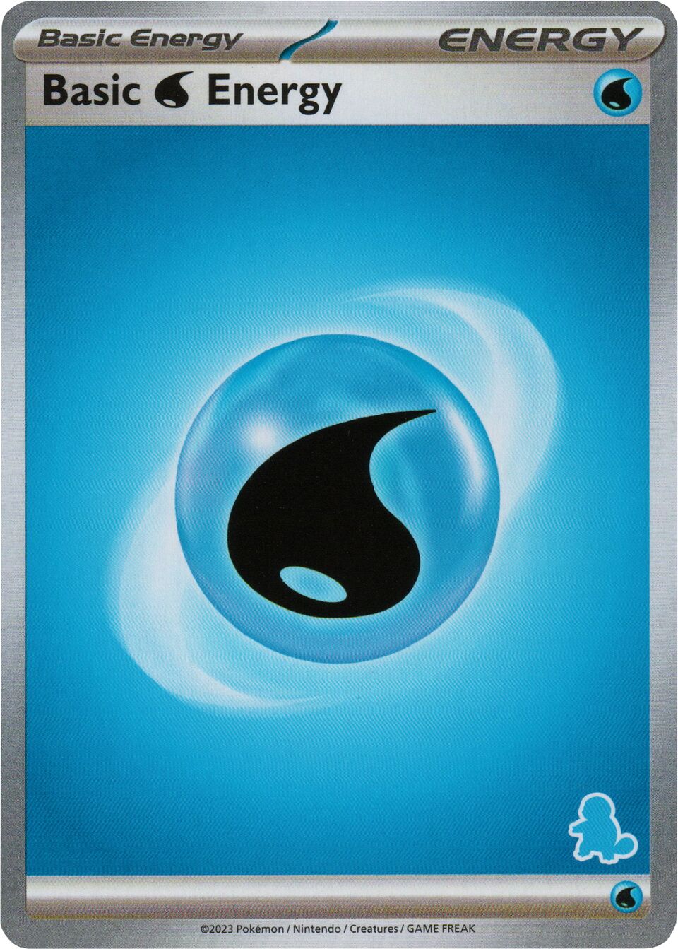 Basic Water Energy 012 — My First Battle (Squirtle) (English Pokémon TCG card)
