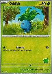Oddish NO — My First Battle - FULL (English Pokémon TCG card)