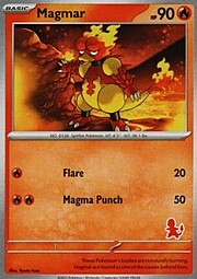 Magmar NO — My First Battle - FULL (English Pokémon TCG card)