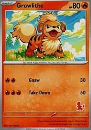 Growlithe NO — My First Battle - FULL (English Pokémon TCG card)