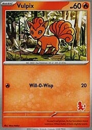 Vulpix NO — My First Battle - FULL (English Pokémon TCG card)