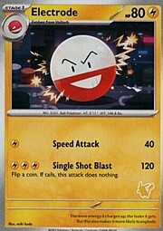 Electrode NO — My First Battle - FULL (English Pokémon TCG card)