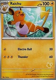 Raichu NO — My First Battle - FULL (English Pokémon TCG card)
