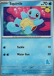 Squirtle NO — My First Battle - FULL (English Pokémon TCG card)