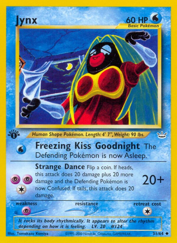 Jynx 031/66 — Neo Revelation (English Pokémon TCG card)