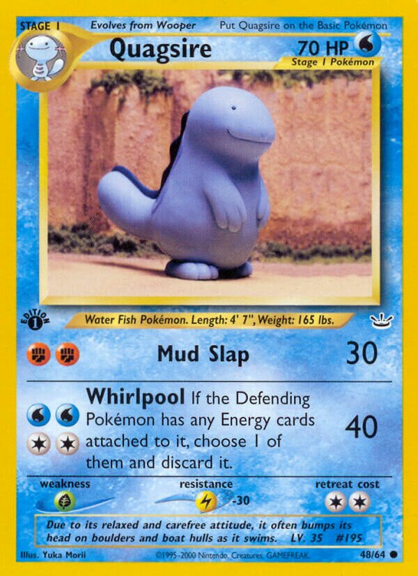 Quagsire 048/66 — Neo Revelation (English Pokémon TCG card)