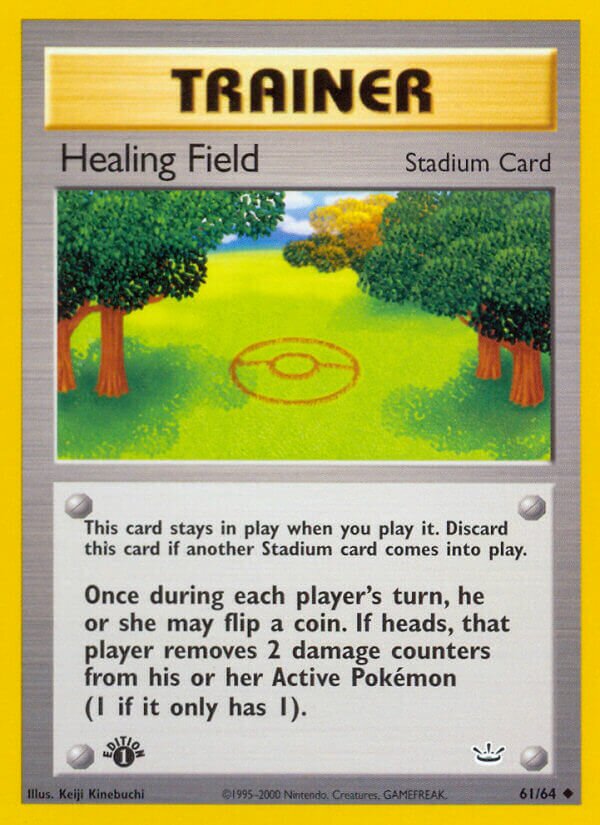 Healing Field 061/66 — Neo Revelation (English Pokémon TCG card)
