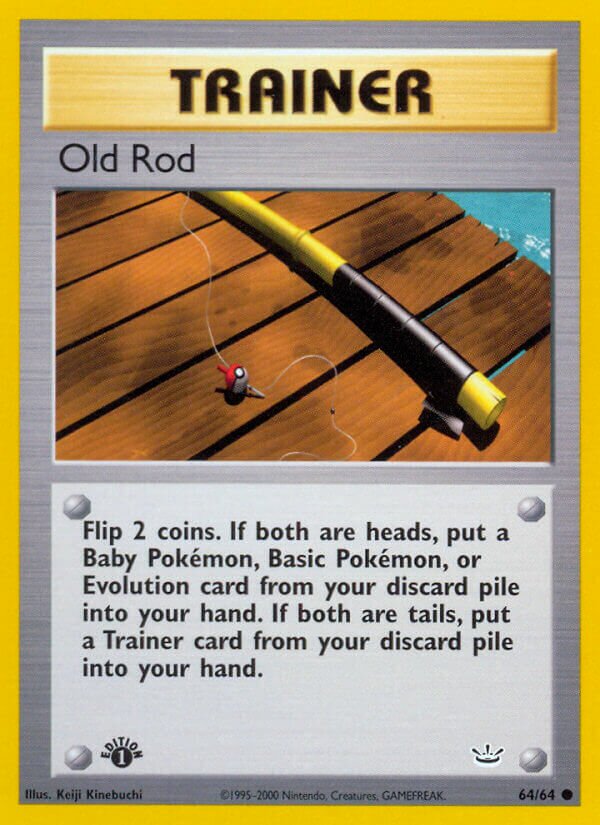Old Rod 064/66 — Neo Revelation (English Pokémon TCG card)
