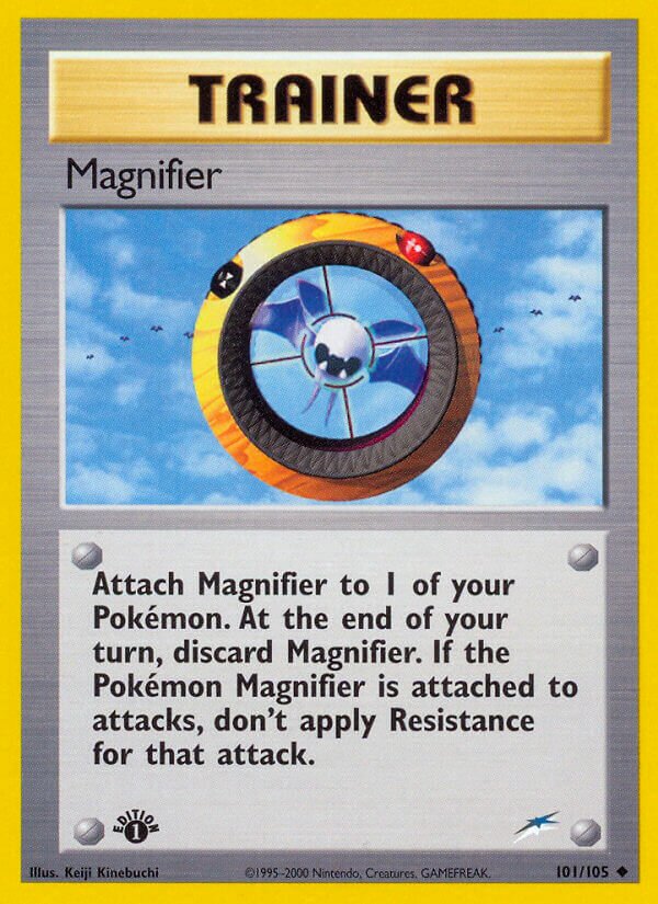 Magnifier 101/113 — Neo Destiny (English Pokémon TCG card)