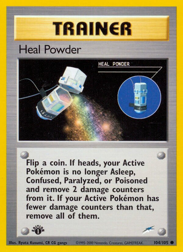 Heal Powder 104/113 — Neo Destiny (English Pokémon TCG card)