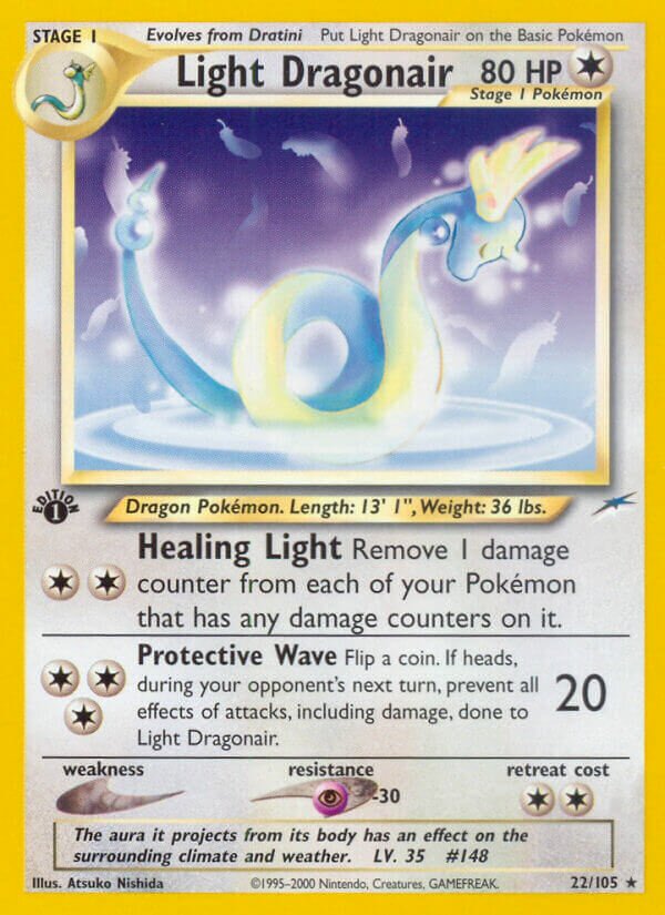 Light Dragonair 022/113 — Neo Destiny (English Pokémon TCG card)