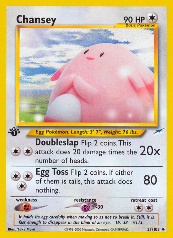 Chansey 031/113 — Neo Destiny (English Pokémon TCG card)