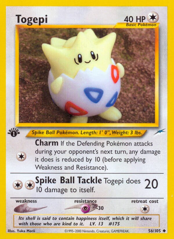 Togepi 056/113 — Neo Destiny (English Pokémon TCG card)