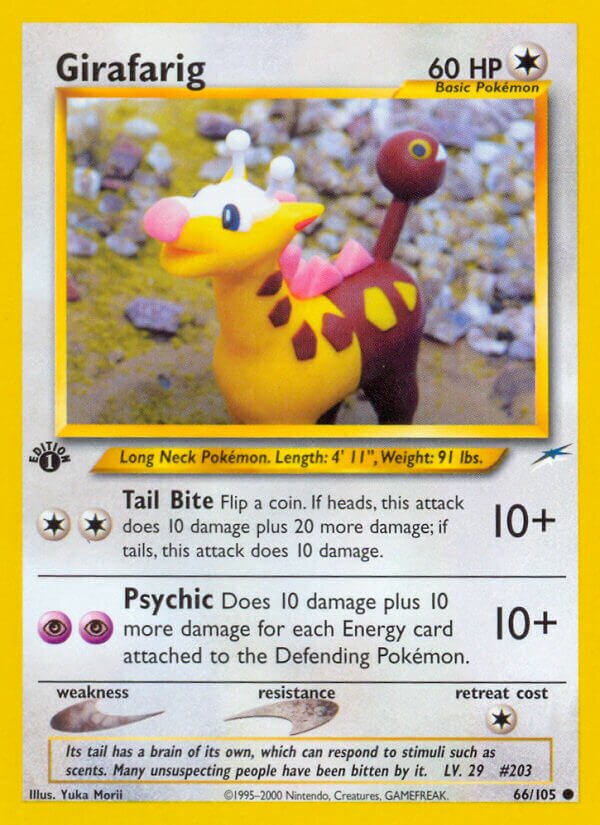 Girafarig 066/113 — Neo Destiny (English Pokémon TCG card)