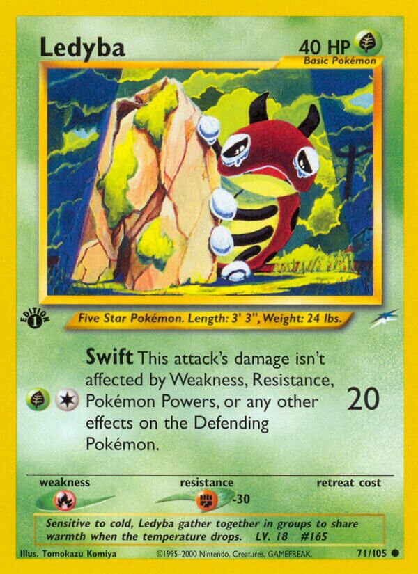 Ledyba 071/113 — Neo Destiny (English Pokémon TCG card)